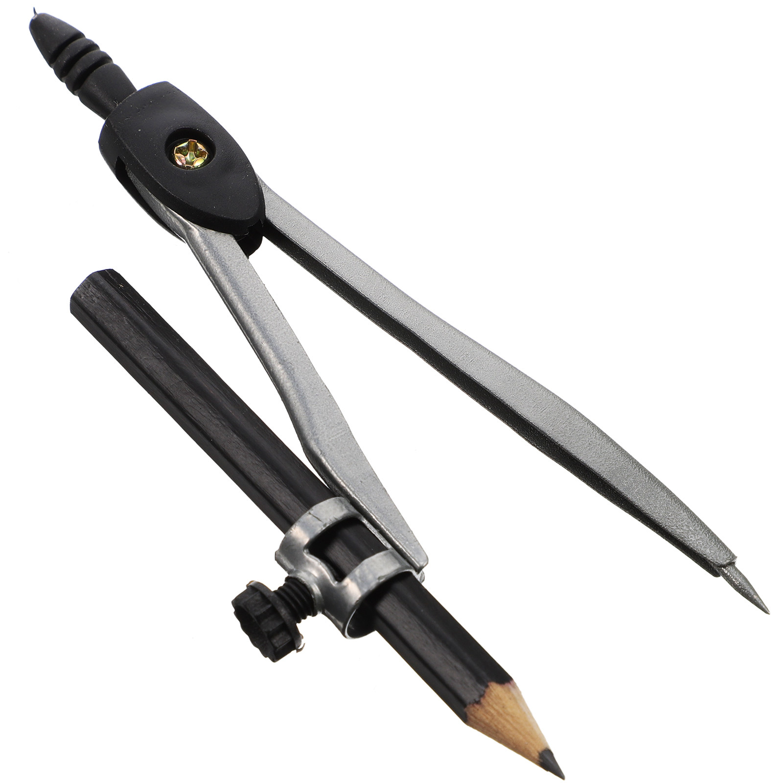 Math Geometry Set With Compass - Professional Compass Metal Compass Drawing Set