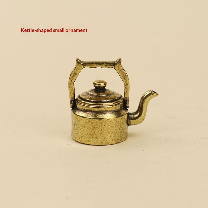 Desk Accessories - 1Pc Desk Ornament Antique Copper Mini