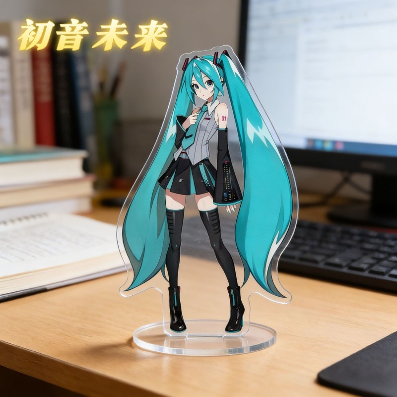 Hatsune Miku 10cm Acrylic Stan - Desk Accessories ulasan dan harga