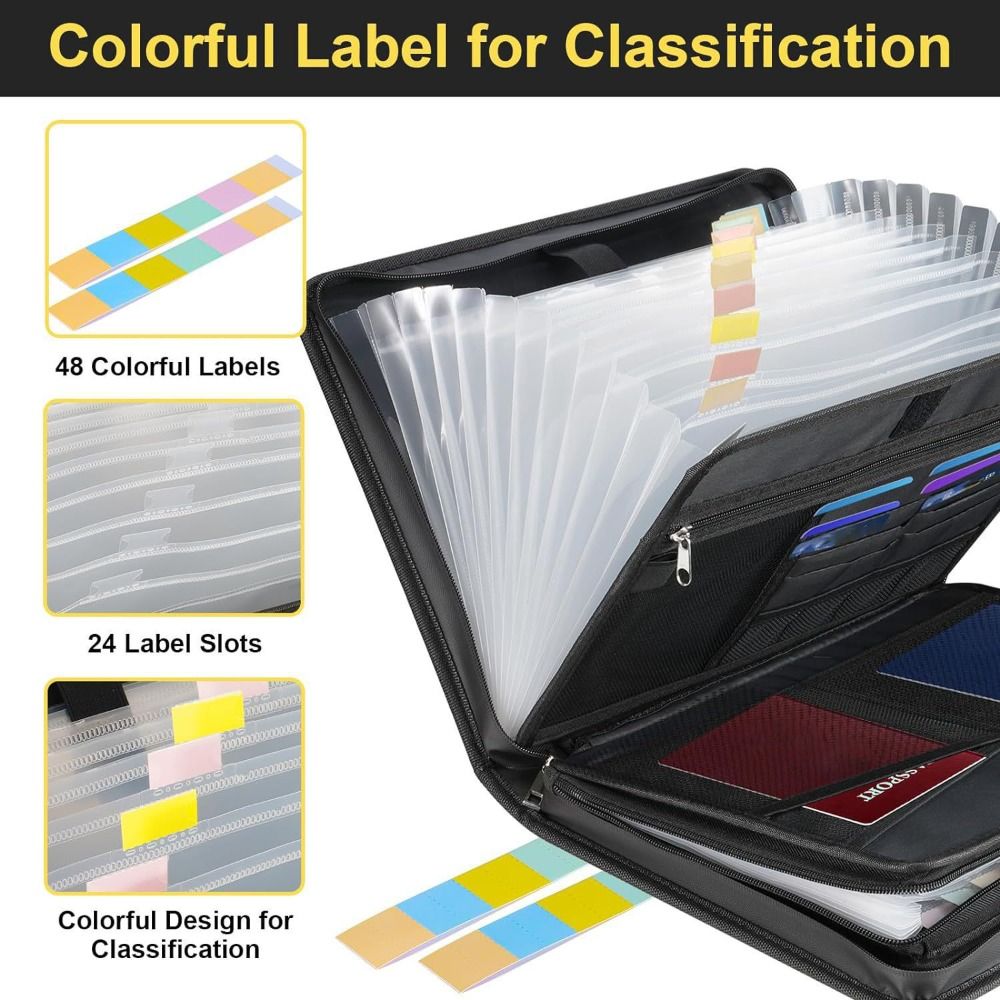 13 Pockets Accordion File Orga - Expandable Accordion File Folder 13 Pockets ulasan dan harga