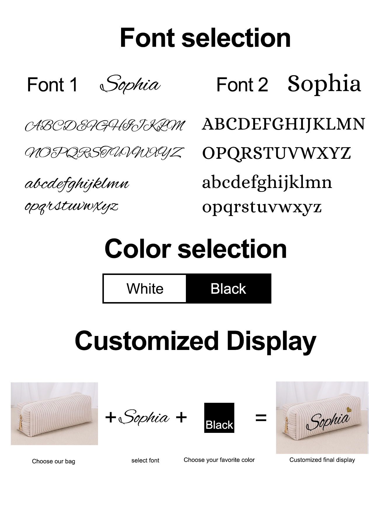 Custom Name Heat Transfer Cord - Stationery ulasan dan harga