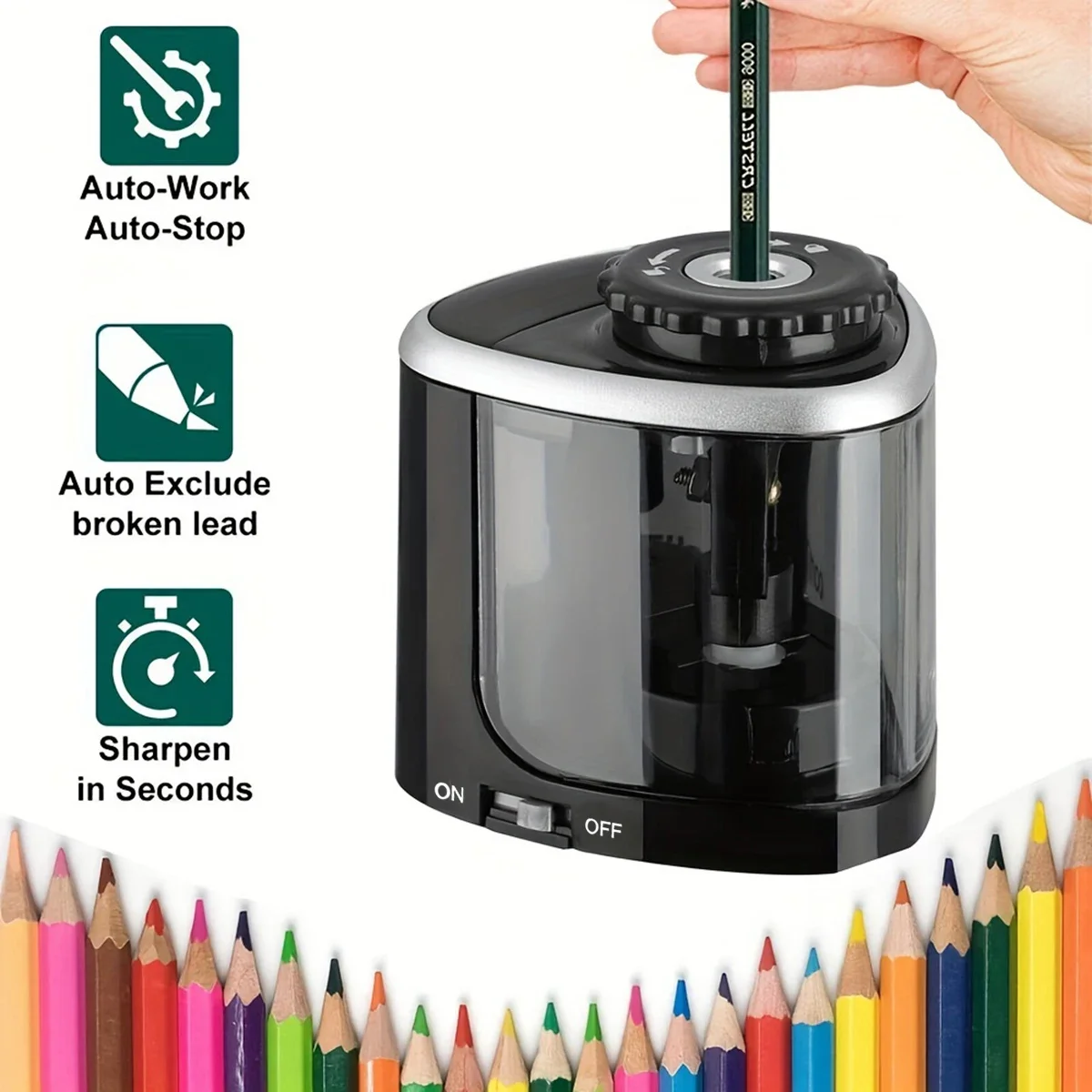 Electric Sharpener Assembly De - Electric Pencil Sharpener Usb ulasan dan harga