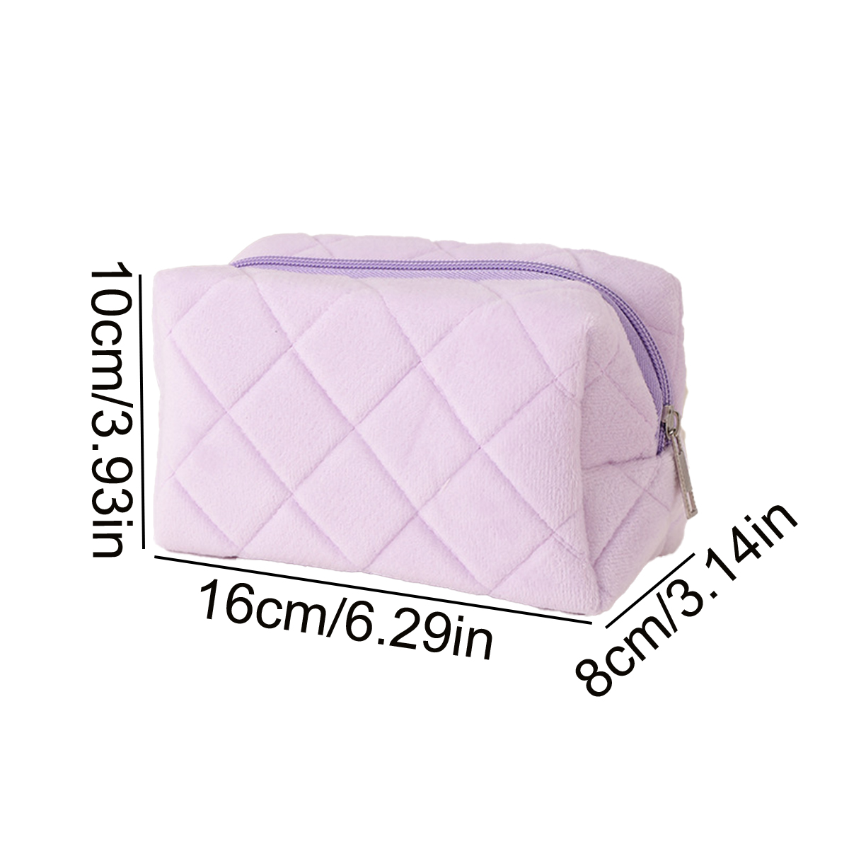 1 Piece Macaron Puffy Pencil C - Aesthetic Large Pencil Case Pouch ulasan dan harga