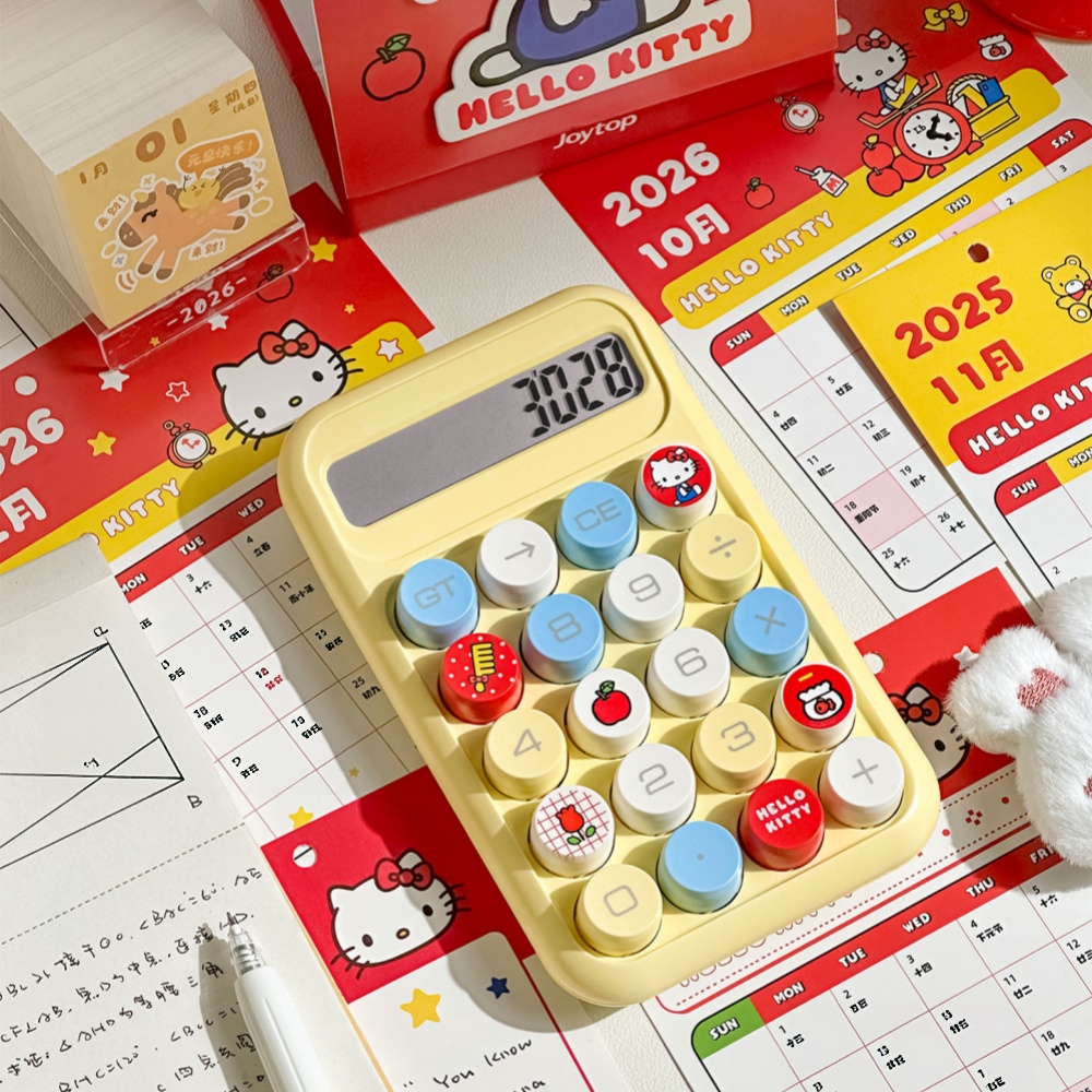 1Pc Hello Kitty Calculator Cut - Scientific Calculator For Secondary School ulasan dan harga