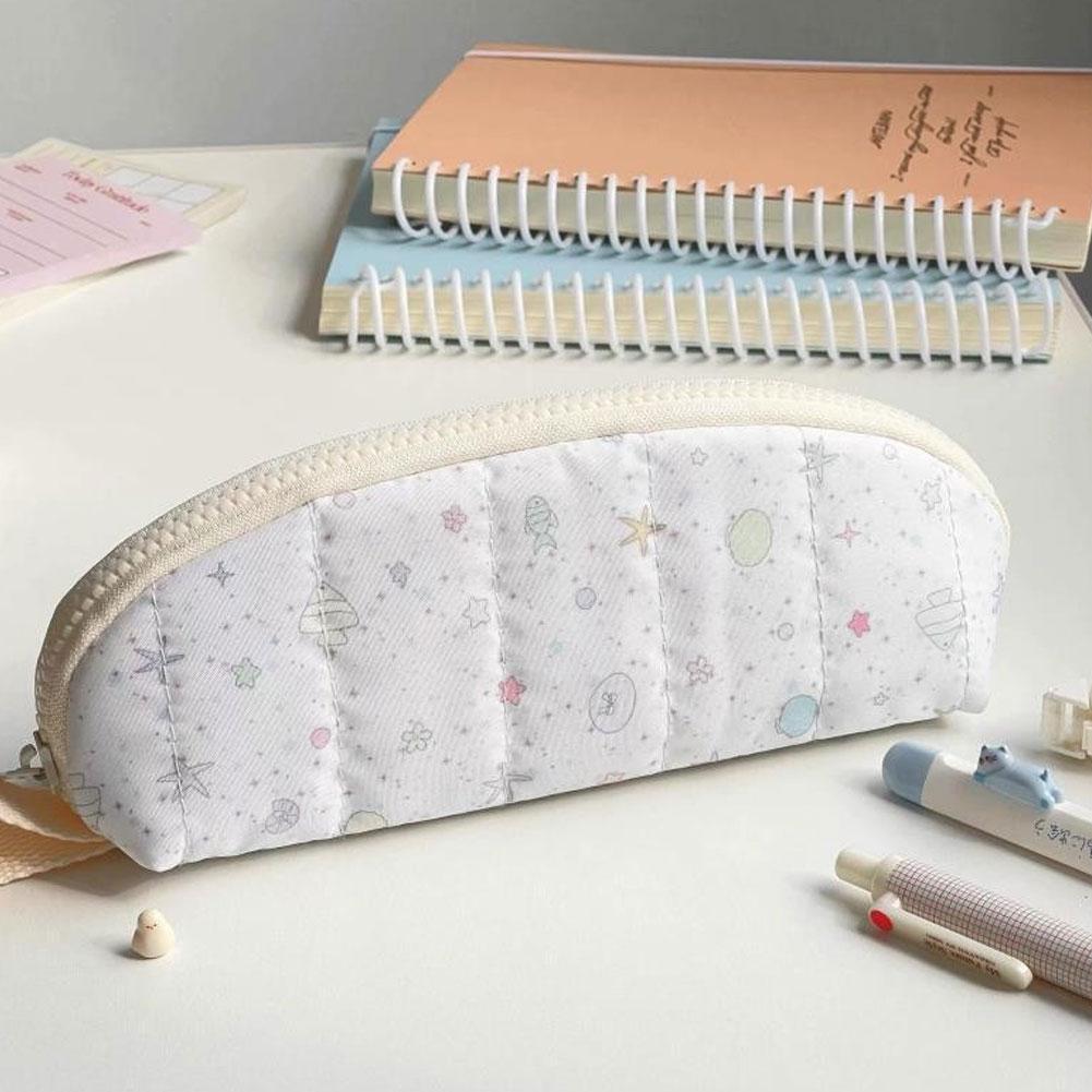 Aesthetic Polka Dot Pencil Cas - Aesthetic Large Pencil Case Pouch ulasan dan harga