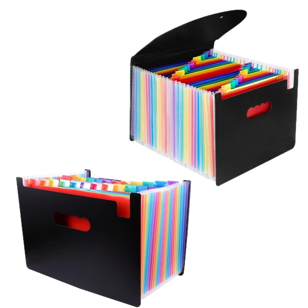 Versatile 13/25 Pockets Expand - Expandable Accordion File Folder 13 Pockets ulasan dan harga