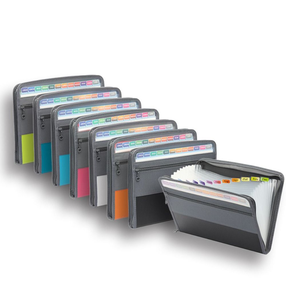 PVC Expanding File Organizer A - Expandable Accordion File Folder 13 Pockets ulasan dan harga