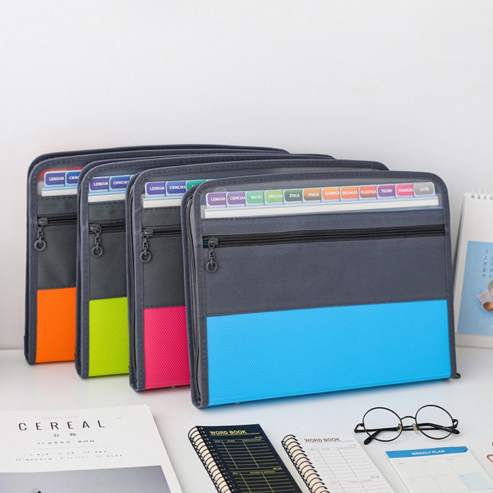 PVC Expanding File Organizer A - Expandable Accordion File Folder 13 Pockets ulasan dan harga
