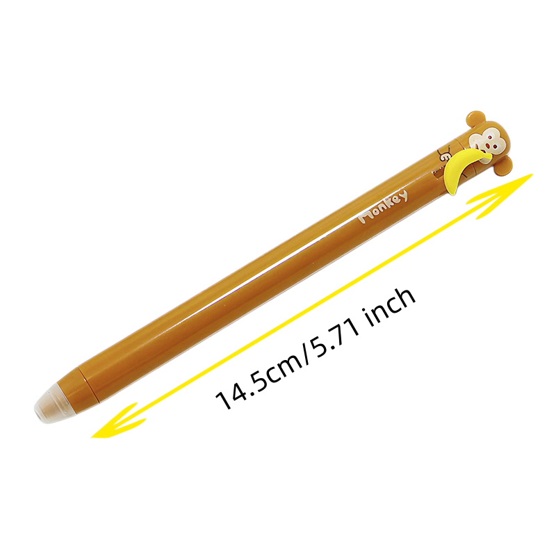 Novelty Animal Topper Erasable - Retractable Eraser Pen Click ulasan dan harga