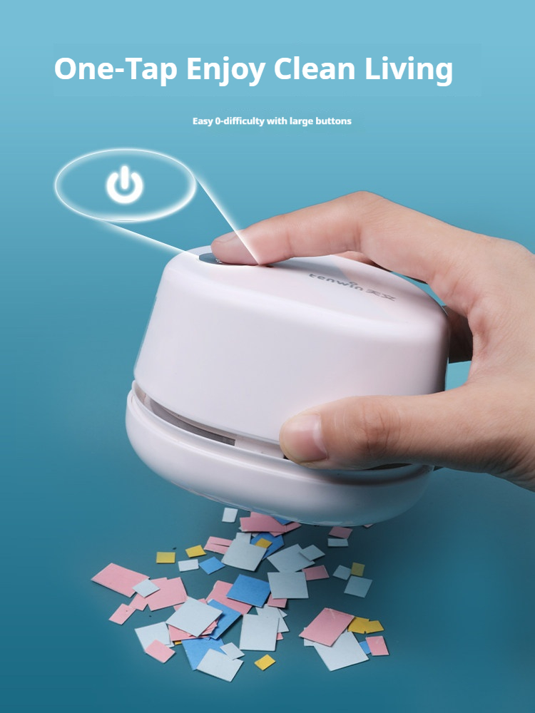 Tenwin Portable Desktop Mini V - Mini Desktop Vacuum Cleaner For Eraser Dust ulasan dan harga