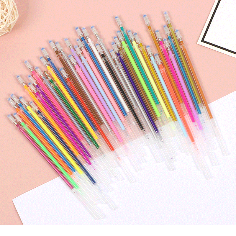 Gel Pen Refills Set 12/100 Col - Pastel Highlighter Set Double Ended ulasan dan harga