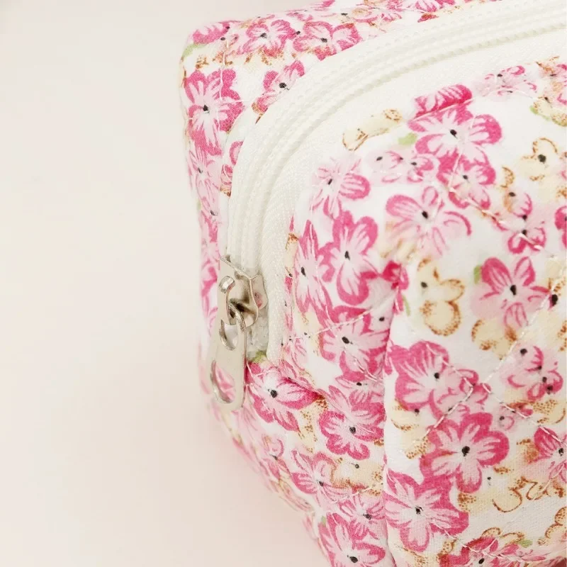 1 Piece Retro Floral Pencil Po - Aesthetic Large Pencil Case Pouch ulasan dan harga