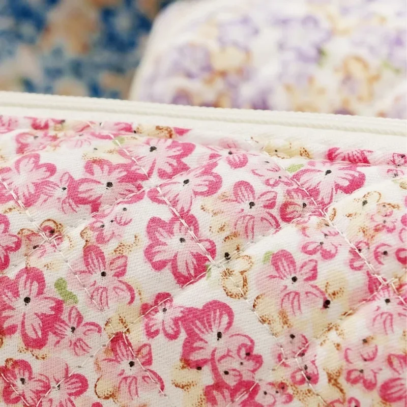 1 Piece Retro Floral Pencil Po - Aesthetic Large Pencil Case Pouch ulasan dan harga