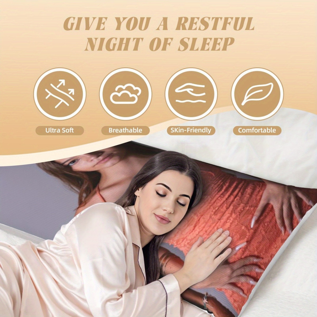 1 Custom Photo Body Pillowcase - School Supplies ulasan dan harga