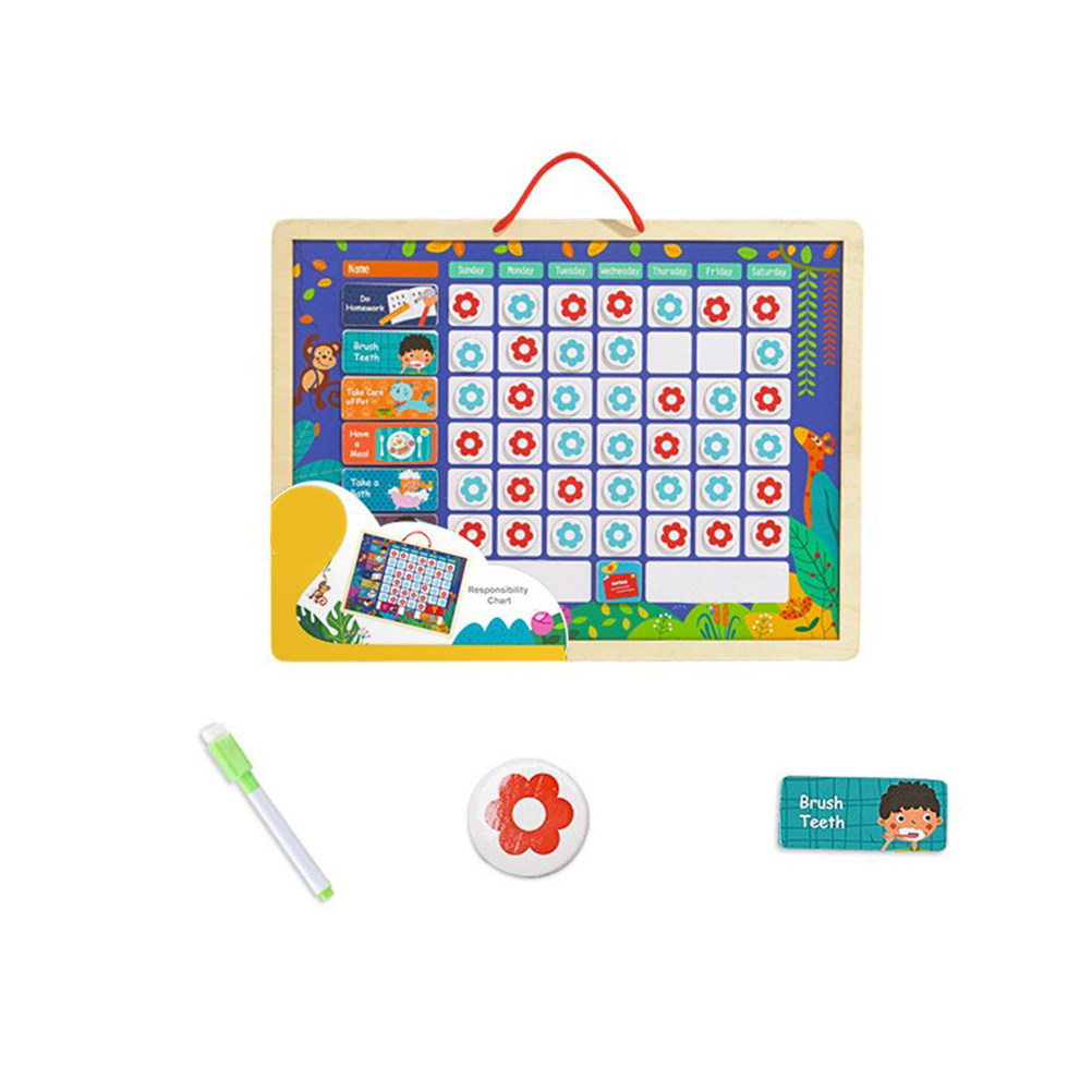 Kids Educational Magnetic Resp - Kids Magnetic Reward Chart Board ulasan dan harga