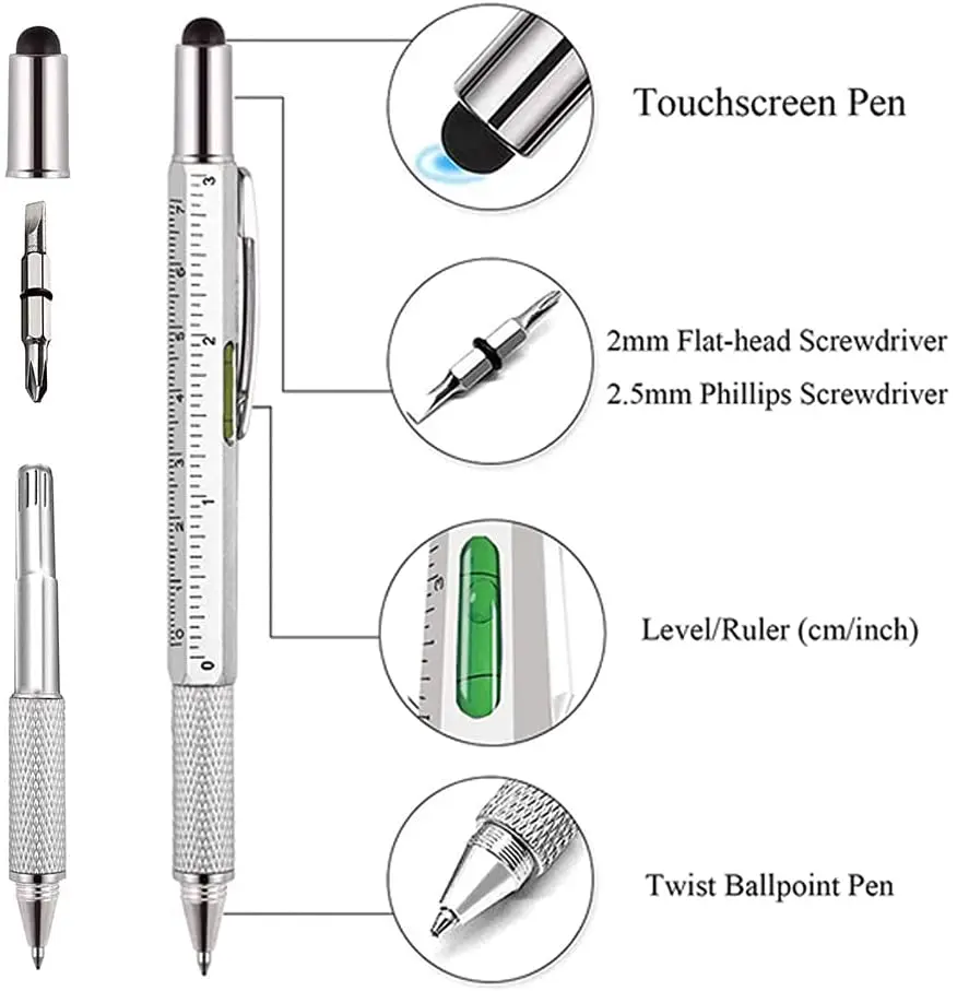 7 in 1 Multifunctional Pen Tou - Writing Tools ulasan dan harga