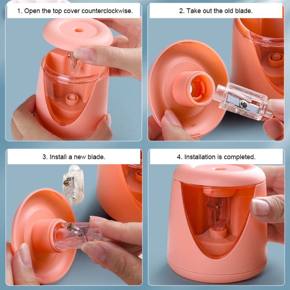 Battery/USB/Charging Office Sc - Electric Pencil Sharpener Usb ulasan dan harga